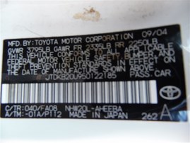 2005 Toyota Prius White 1.5L AT #Z23465